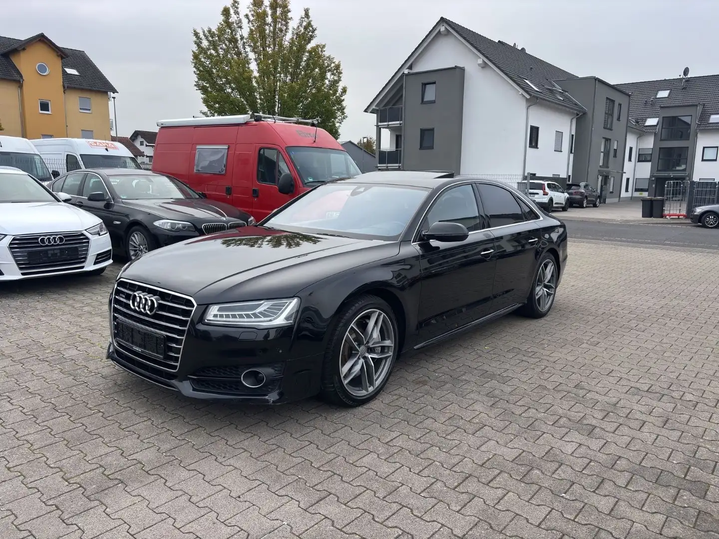 Audi A8 4.2 TDI quattro Sport Edition Head-Up Nachtsi Schwarz - 2