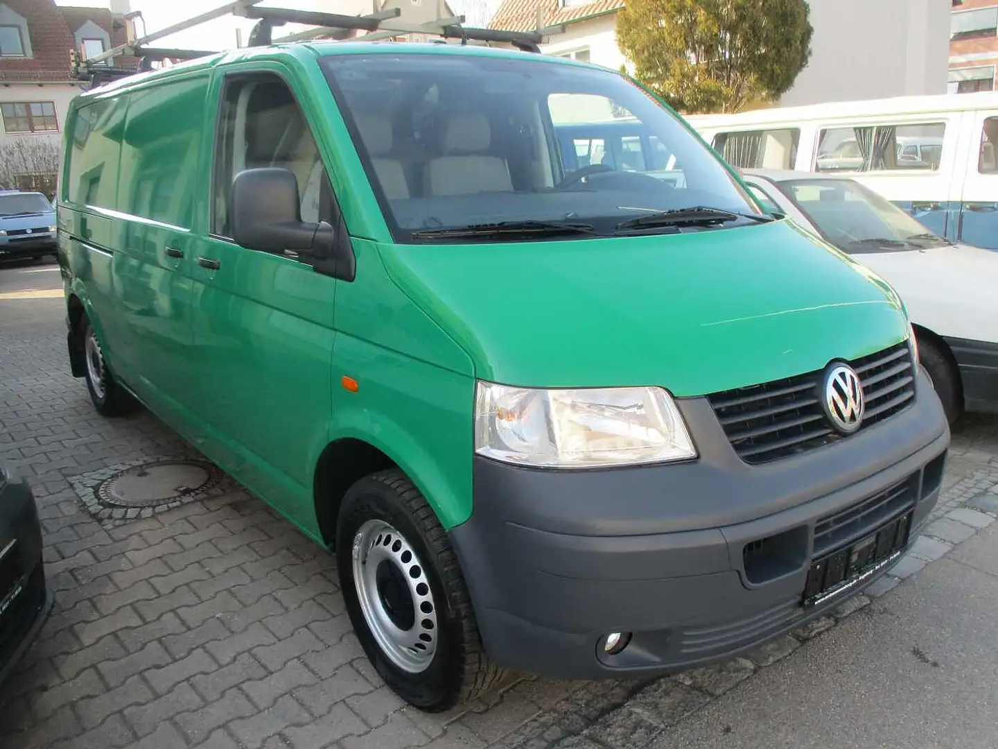 Volkswagen T5 Kasten Kasten 2,5TDI 4Motion, Allrad, Langer Radst Verde - 2