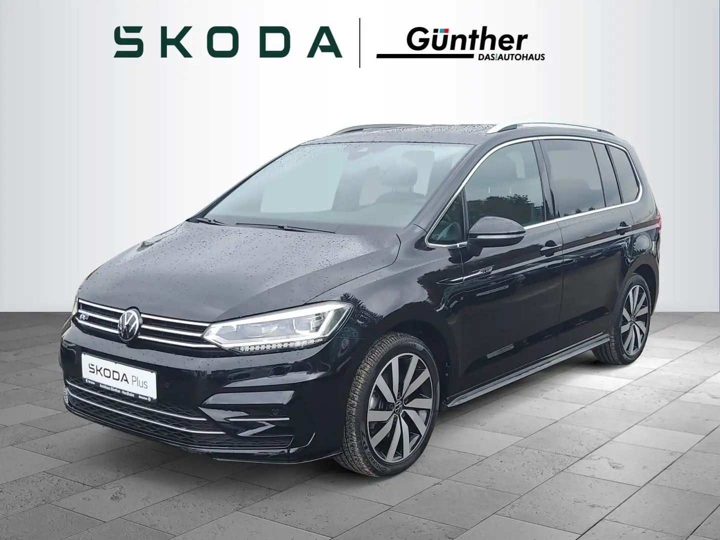 Volkswagen Touran Highline 1,5 TSI DSG +R-LINE+AHK+IQ.DRIVE Zwart - 2