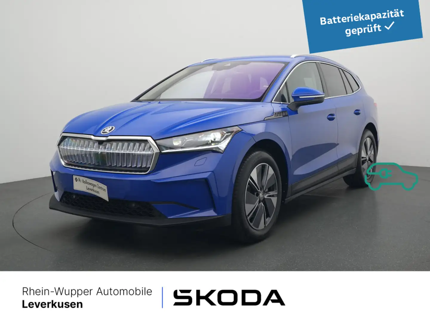 Skoda Enyaq 85 Lounge LED HUD ACC NAVI KAM SHZ KLIM Azul - 1