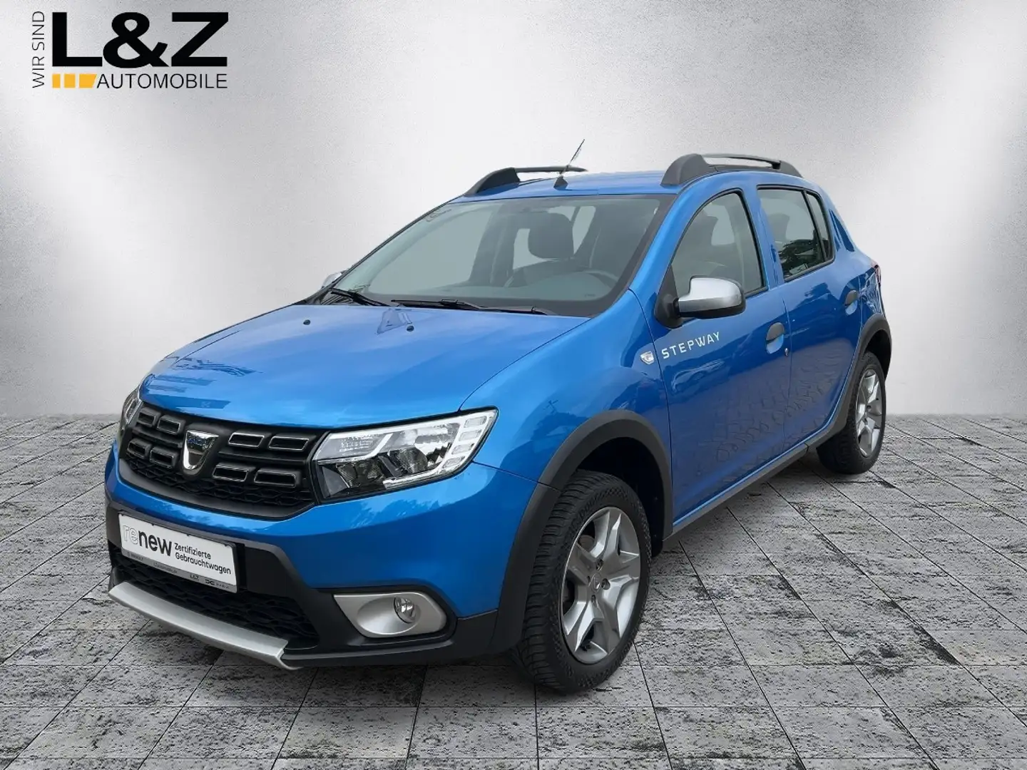 Dacia Sandero II Stepway Prestige TCe 90 *Navi,1.Hand* Blau - 1