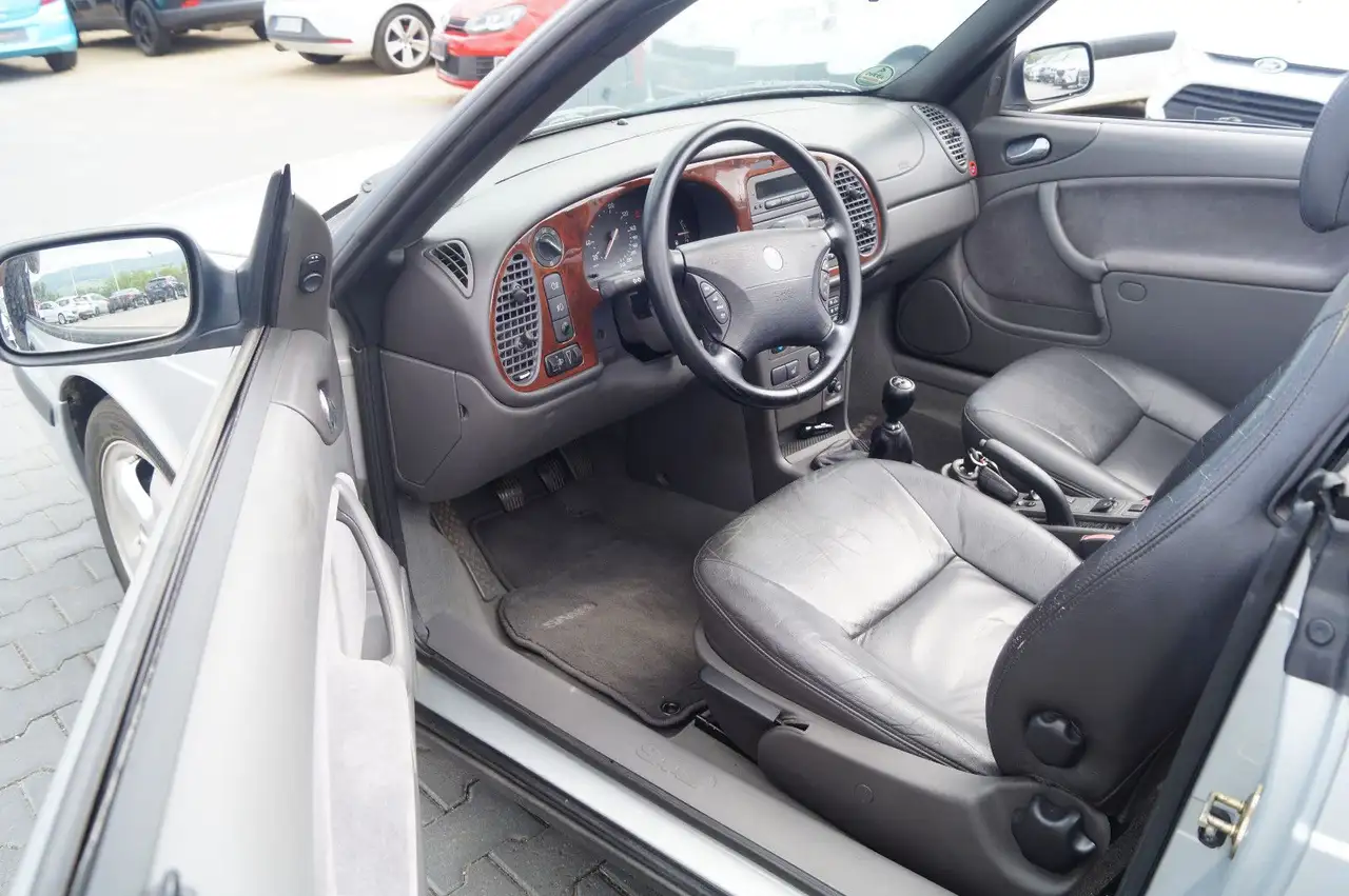 Saab 9-3 2.0t Ecopower SE Cabriolet Vollleder SHZ AHK, foto 10