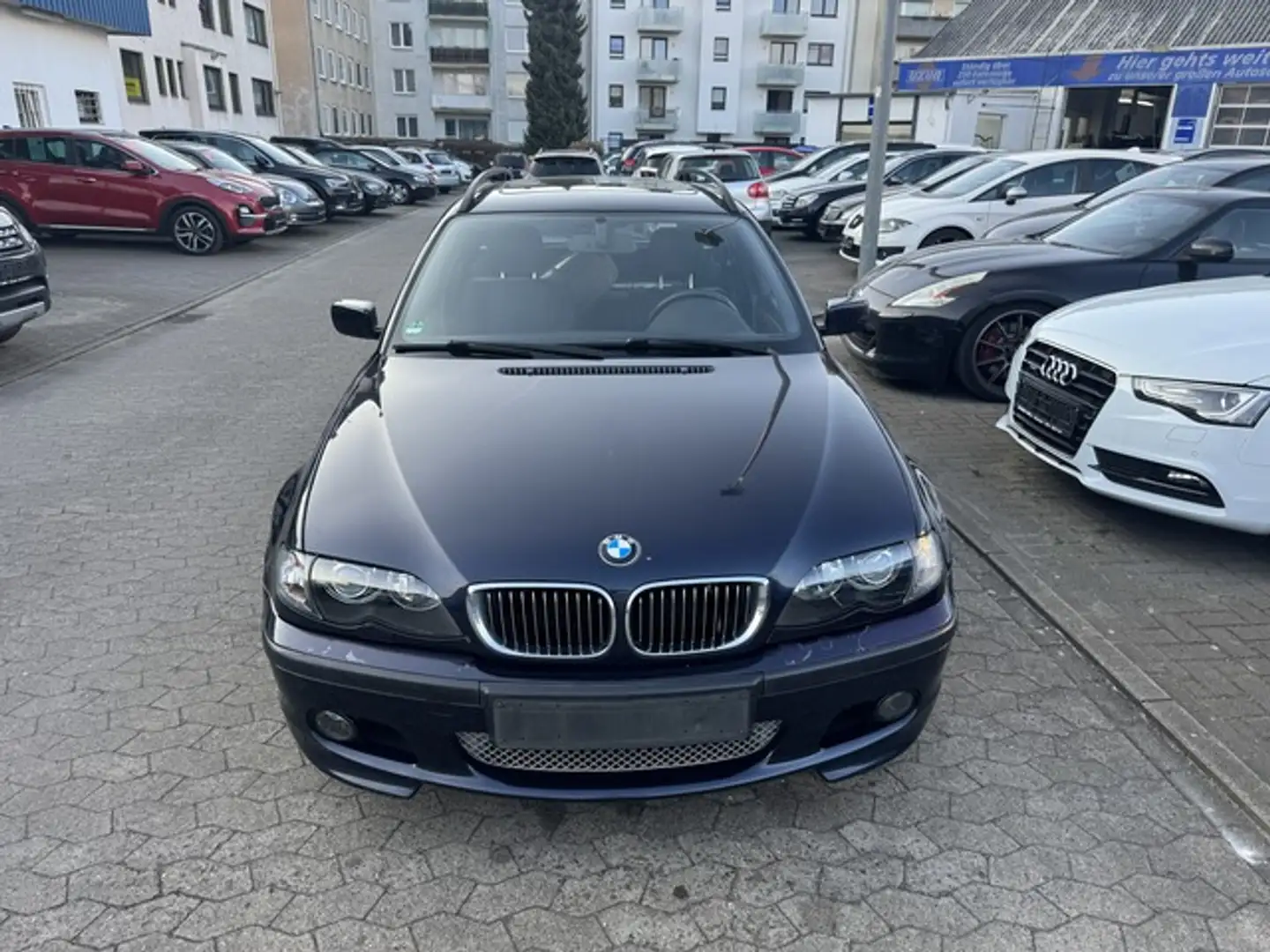 BMW 320 320d touring M Sportpaket Auto el.SSD ab. AHK Zwart - 2