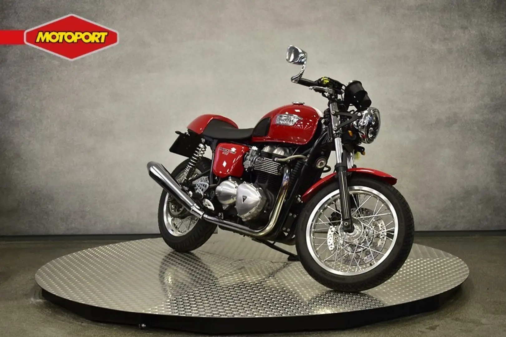 Triumph Thruxton 900 Roşu - 2