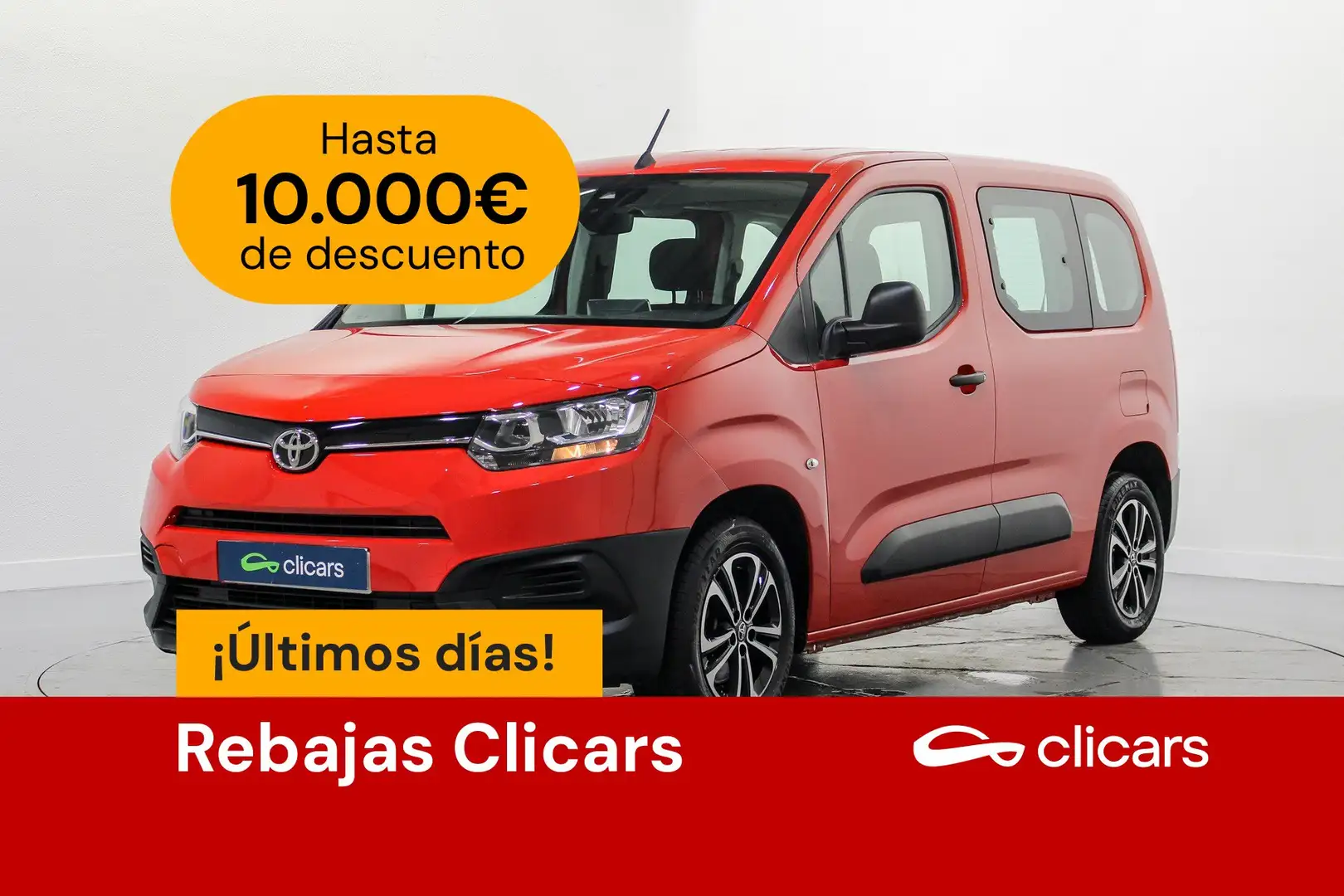 Toyota Proace Family L1 1.5D 5pl. Active Rouge - 1