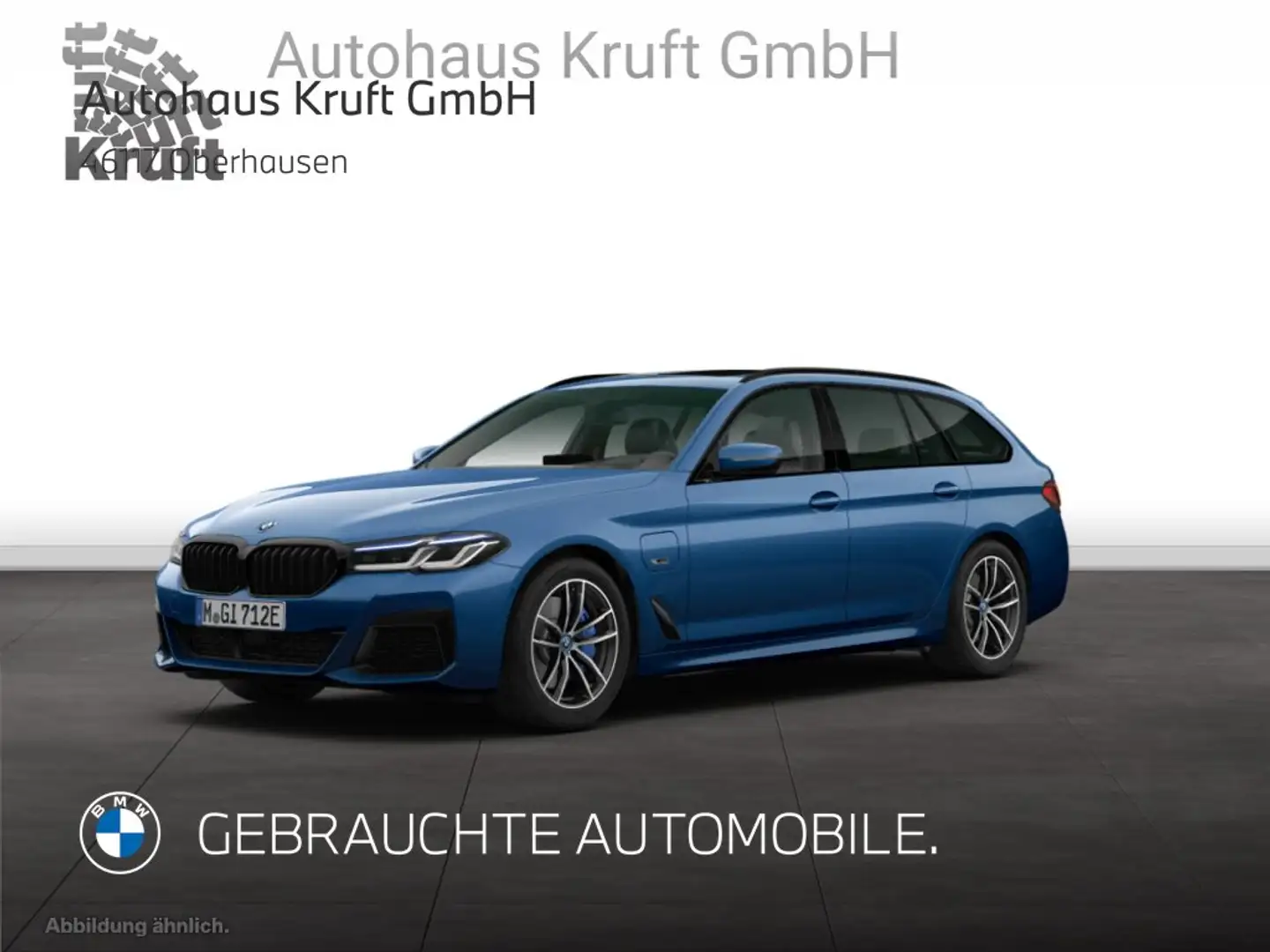 BMW 530 e xDrive M SPORT+PANO+AHK+LASERLICHT+HUD+KAMERA Blau - 2