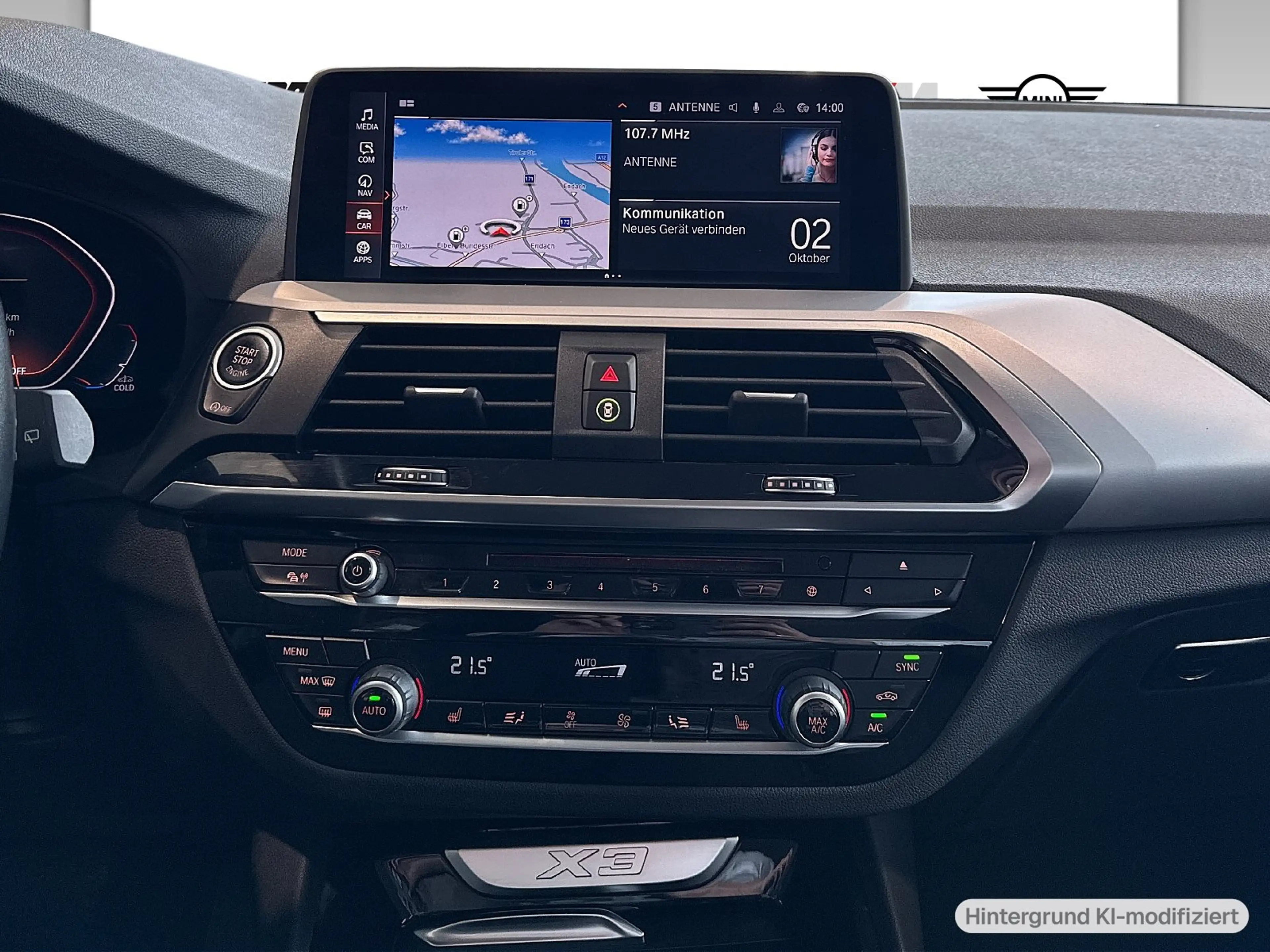 BMW X3 xDrive20d G01 B47 Advantage Gestiksteuerung — photo 8