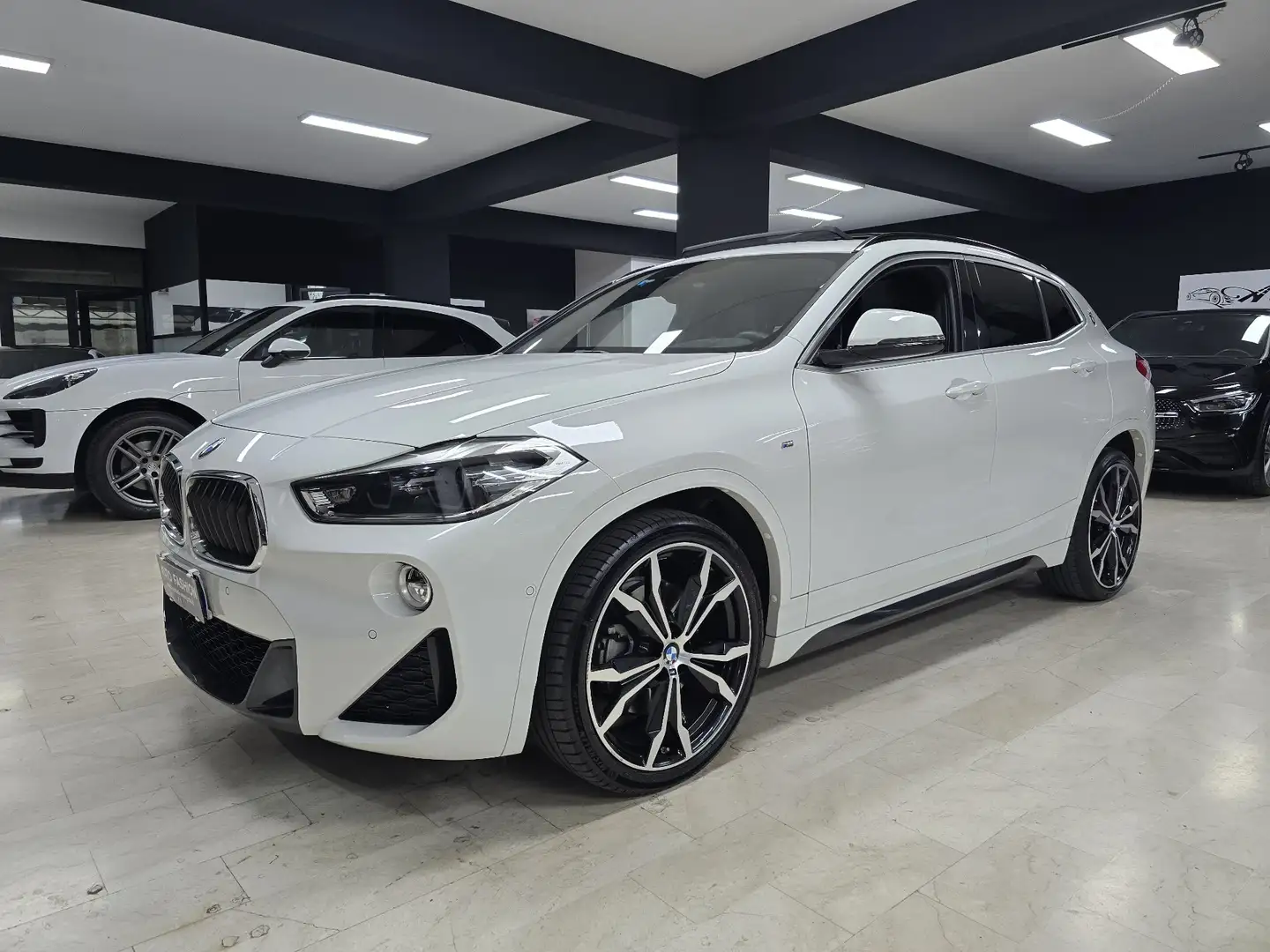 BMW X2 X2 F39 xdrive20d Msport auto (Tetto-extra full) Bianco - 1