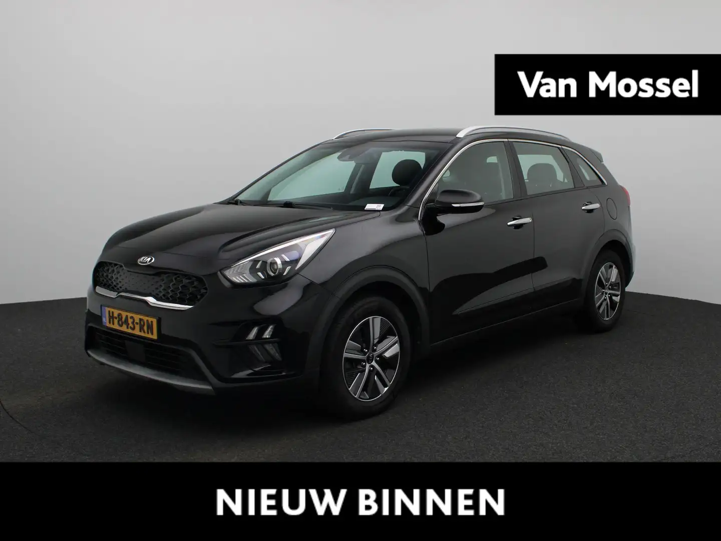 Kia Niro 1.6 GDi Hybrid DynamicLine | Achteruitrijcamera | Negro - 1