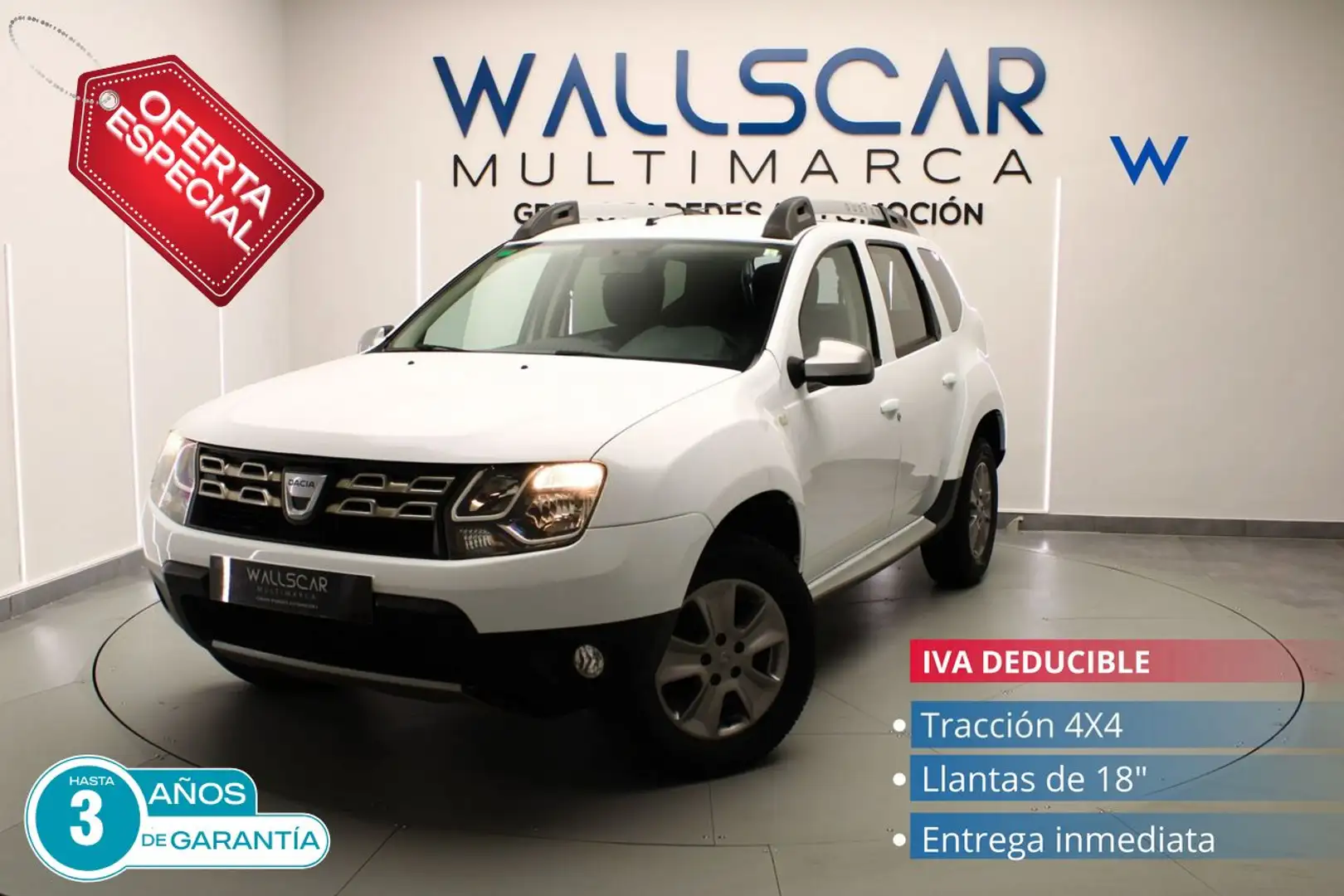 Dacia Duster 1.5dCi Ambiance 4x4 110 Blanco - 1