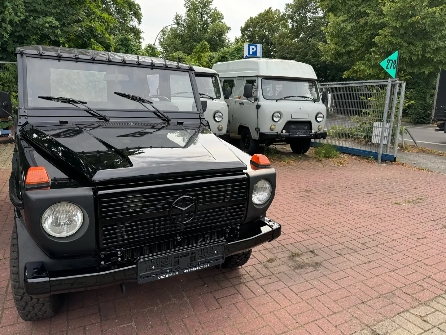 Mercedes-Benz G 250 Cabrio 4x4 Offroad Servo H Kennzeichen HU Neu Negro - 2
