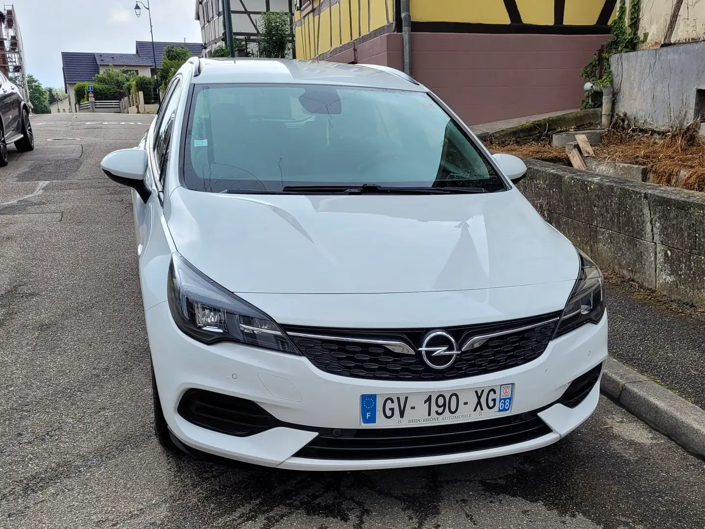 Opel Astra Astra Sports Tourer 1.5 Diesel 122 ch Elegance Blanc - 2