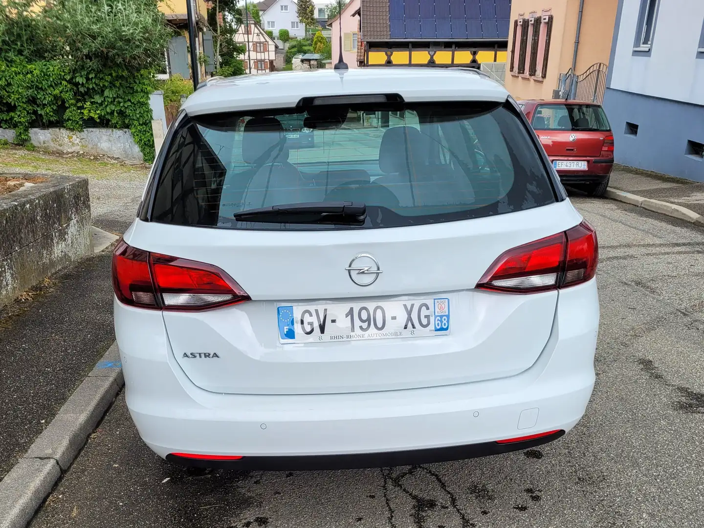 Opel Astra Astra Sports Tourer 1.5 Diesel 122 ch Elegance Blanc - 1