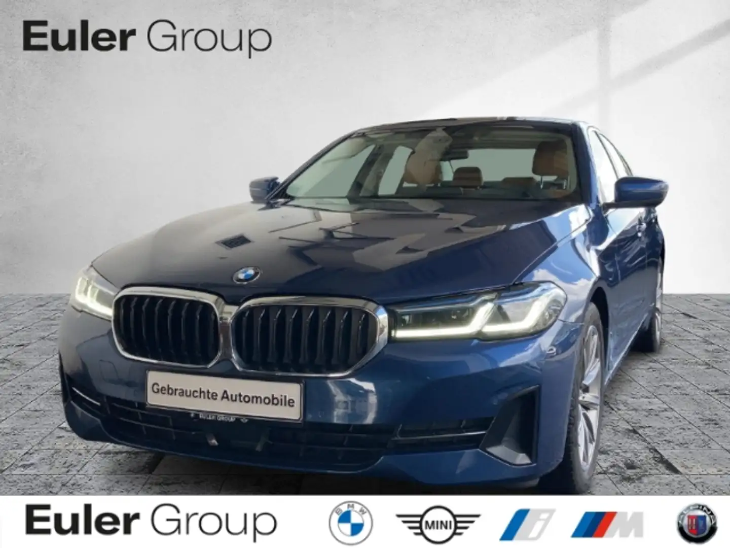 BMW 520 d Limousine HUD Navi Leder Digitockpit Laserlicht Blau - 1