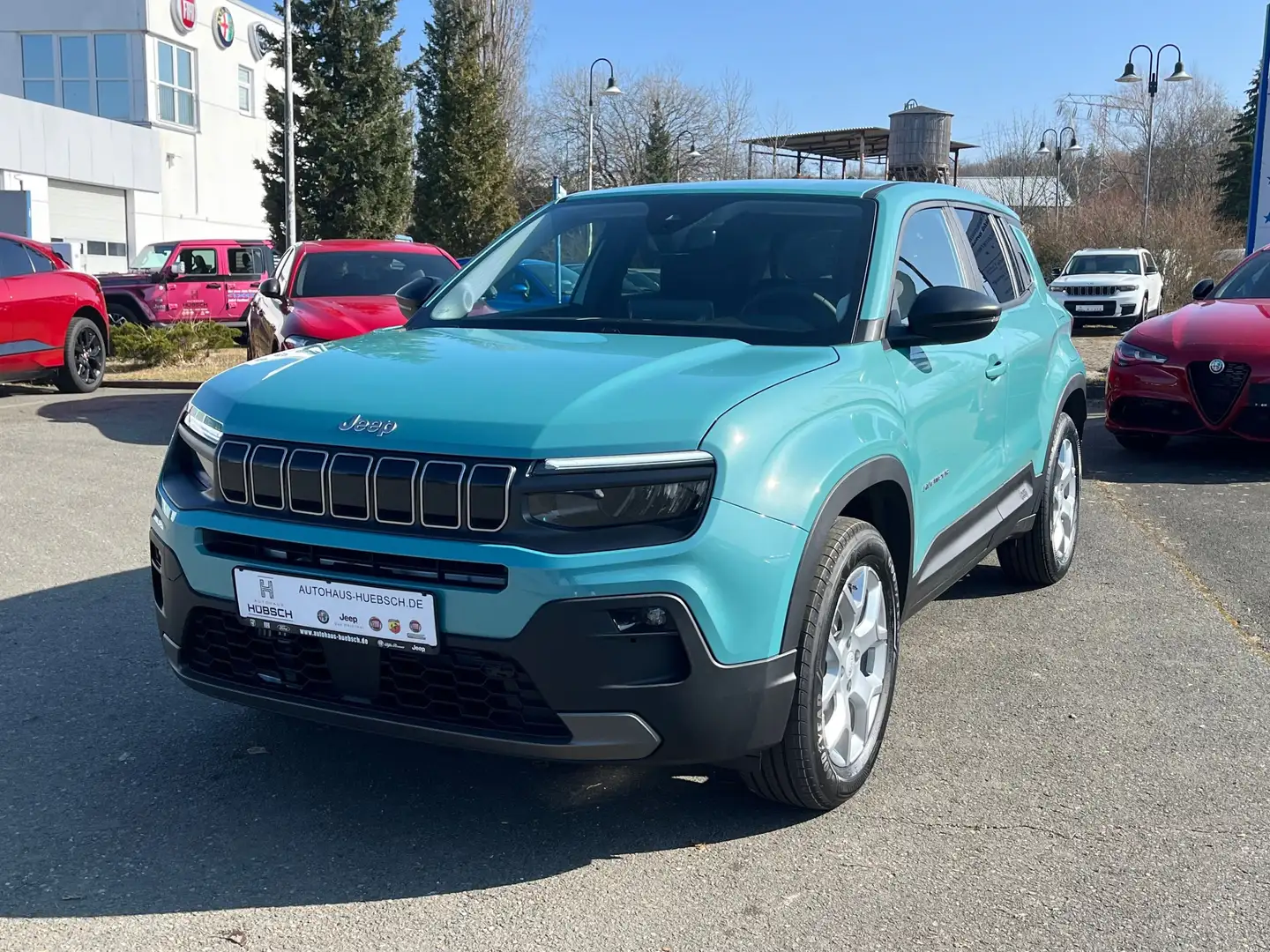 Jeep Avenger 1.2 Longitude Hybrid - Winter-Paket, Tech&Style Pa Blau - 1