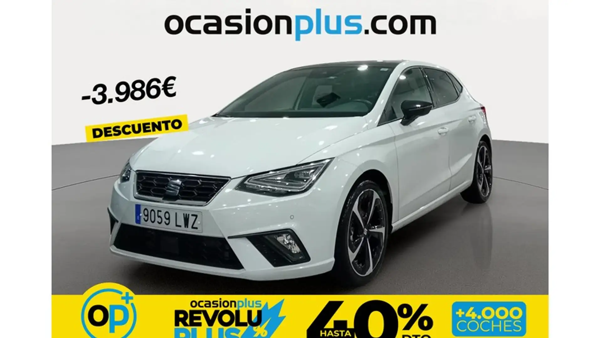 SEAT Ibiza 1.0 TSI S&S FR DSG7 110 Weiß - 1