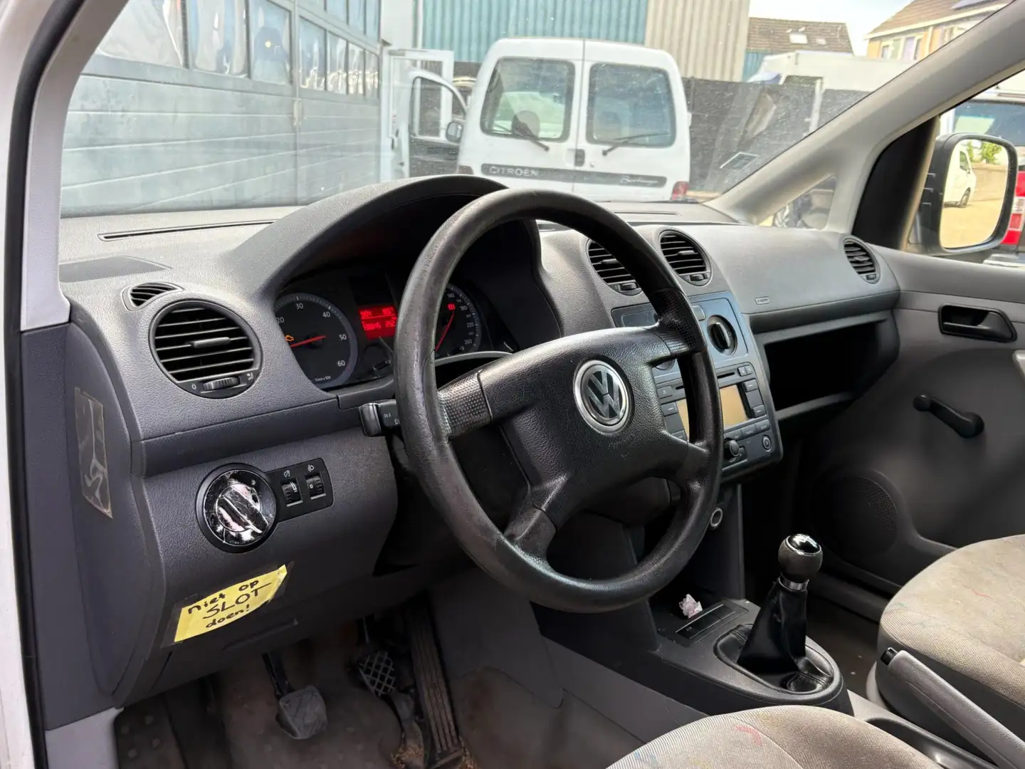 Volkswagen Caddy 2.0 SDI Baseline GEEN APK! Wit - 2