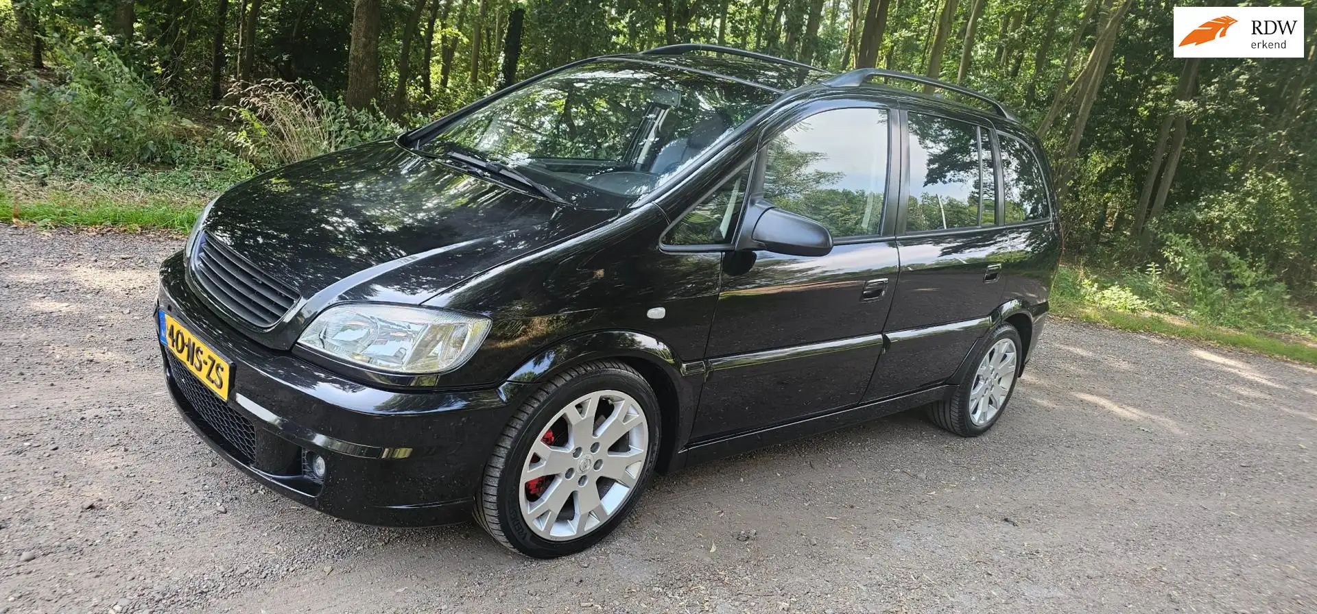 Opel Zafira 2.0-16V OPC goede onderhoudshistorie Schwarz - 1