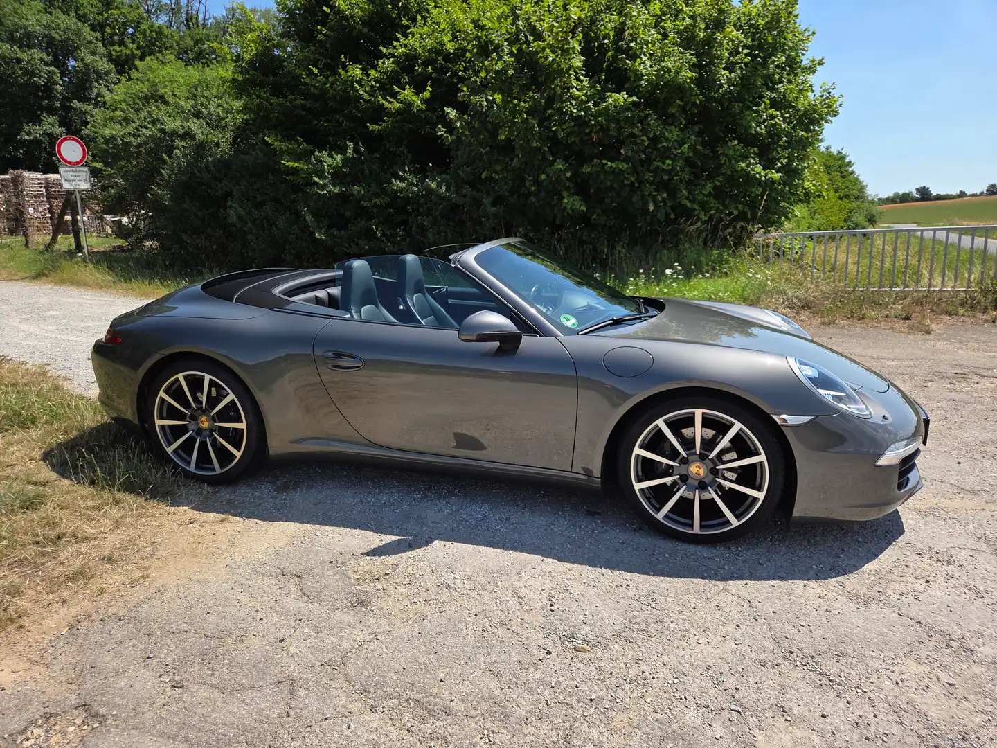 Porsche 991 911 Carrera Cabriolet PDK Klappe BOSE Grau - 1