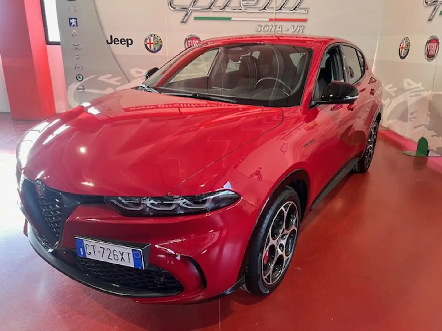 Alfa Romeo Tonale Tonale 1.5 160 CV MHEV TCT7 Veloce Rouge - 2