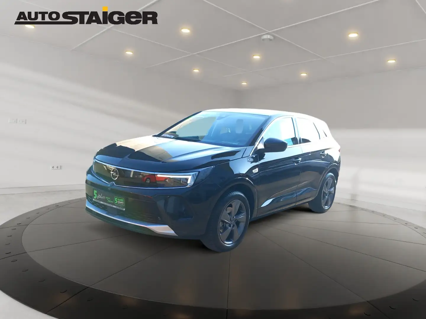 Opel Grandland 1.2 Turbo Elegance Automatik, AHK, Schwarz - 2