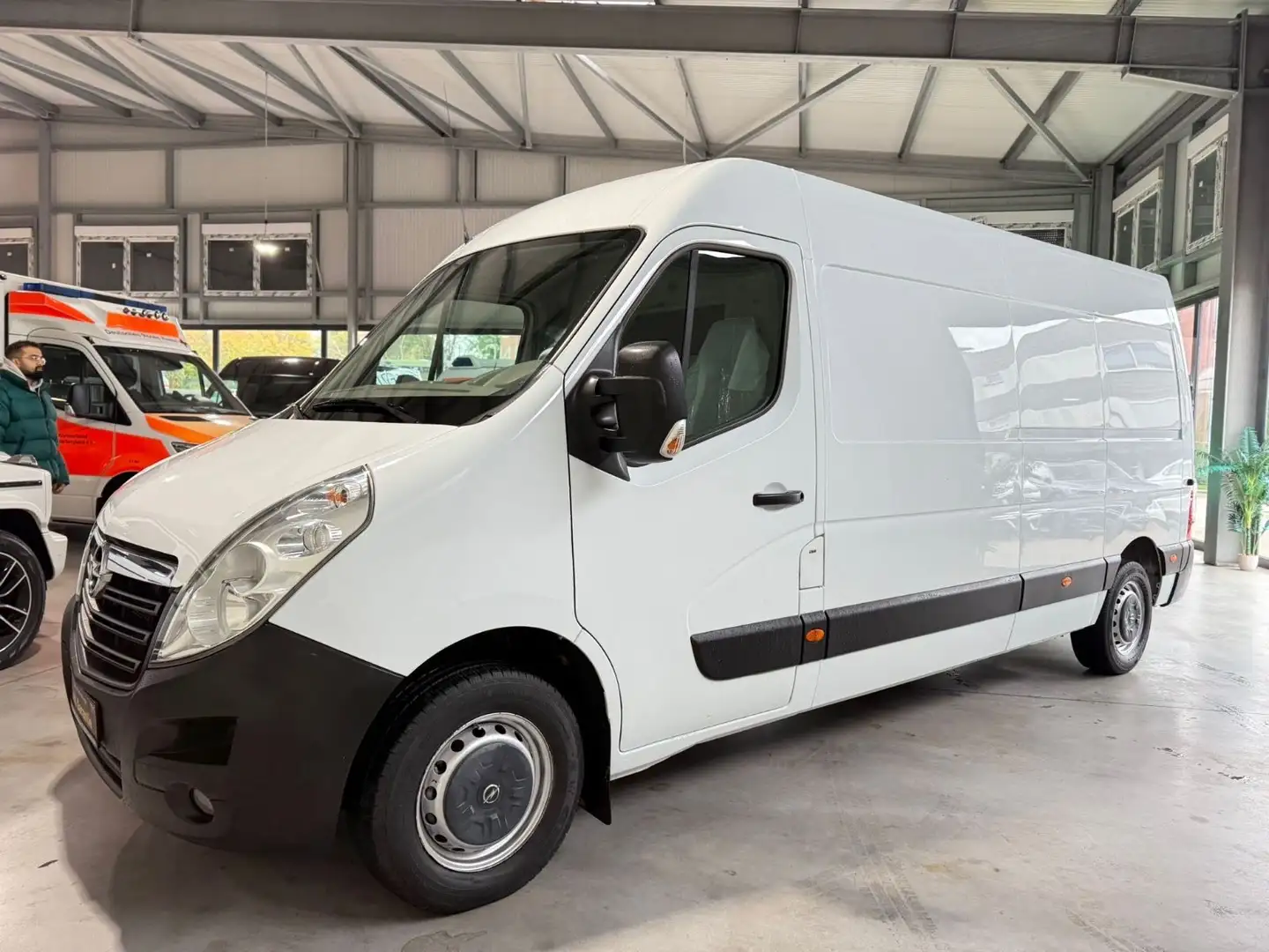 Opel Movano Kasten B L3H2*103.500KM*KLIMA*AHK*TÜV NEU Weiß - 1