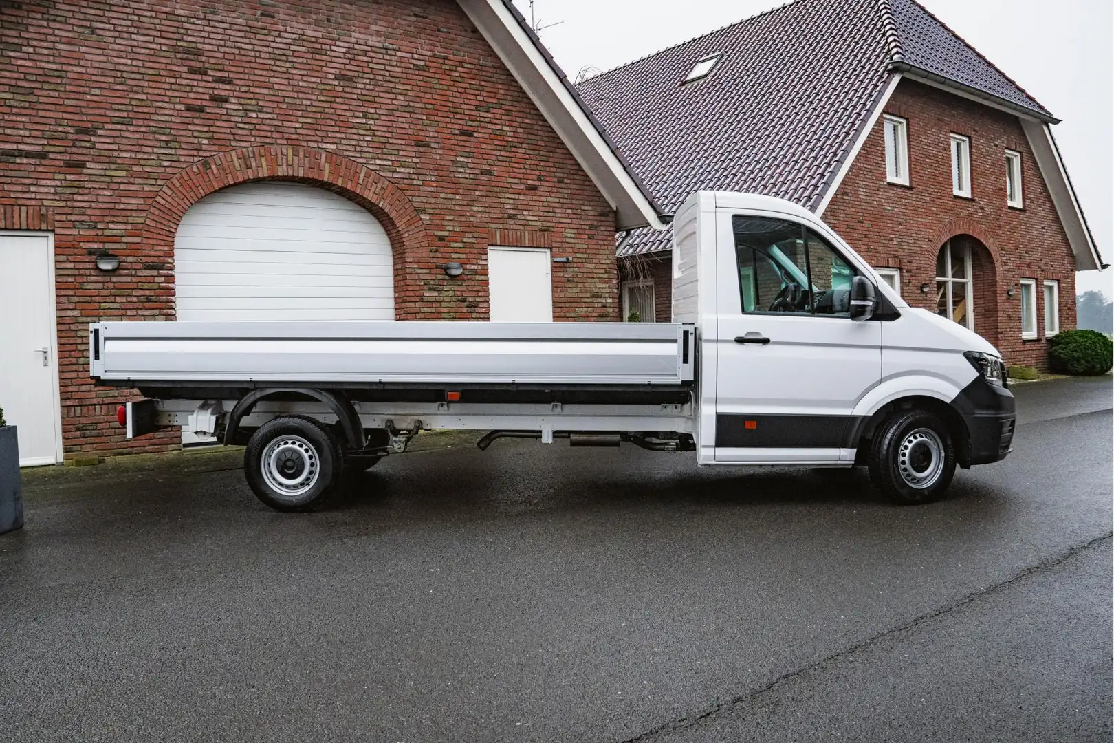 Volkswagen Crafter 35 2.0 TDI 177PK L4 Open laadbak Airco | Cruise co Blanc - 2