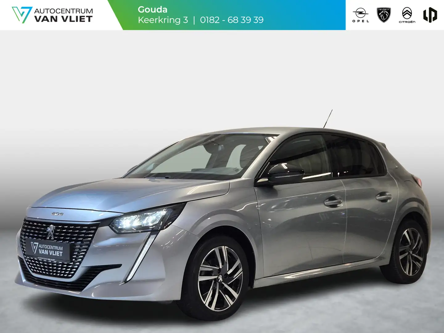 Peugeot 208 1.2 PureTech Allure Pack Navigatie | Achteruitrijc Gris - 1