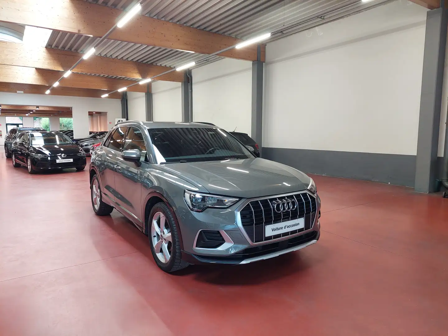Audi Q3 TDi S-tronic + S LINE + NAVI + VIRTUAL + Garantie Gris - 2