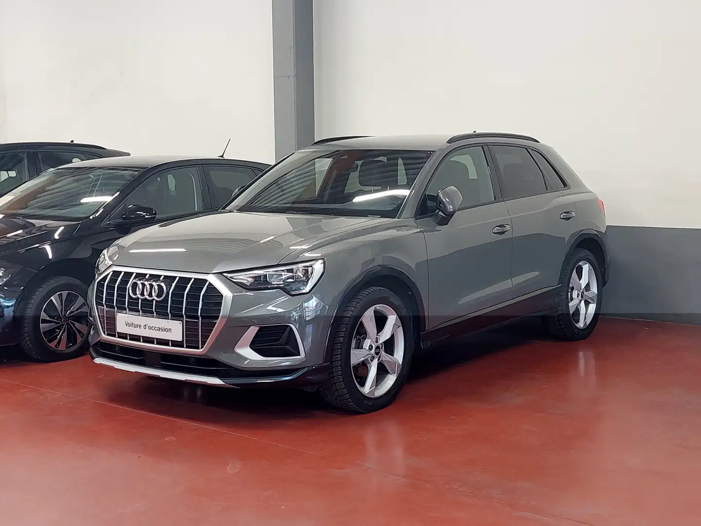 Audi Q3 TDi S-tronic + S LINE + NAVI + VIRTUAL + Garantie Gris - 1