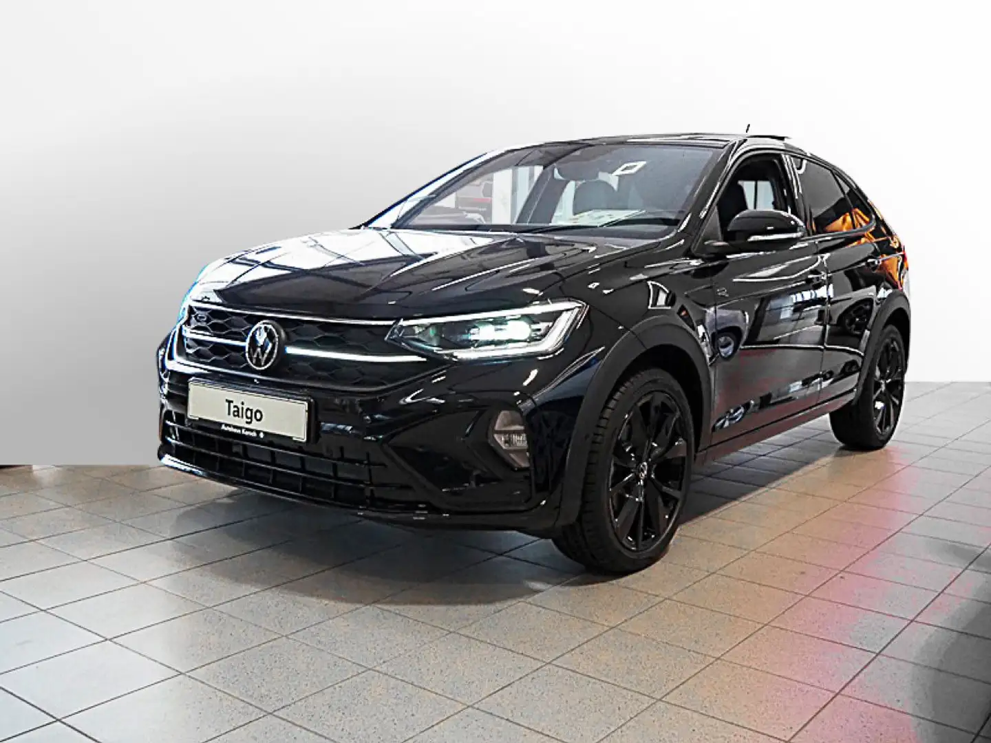 Volkswagen Taigo 1.5 TSI DSG R-Line AHK, NAVI, IQ.LIGHT LED Schwarz - 2