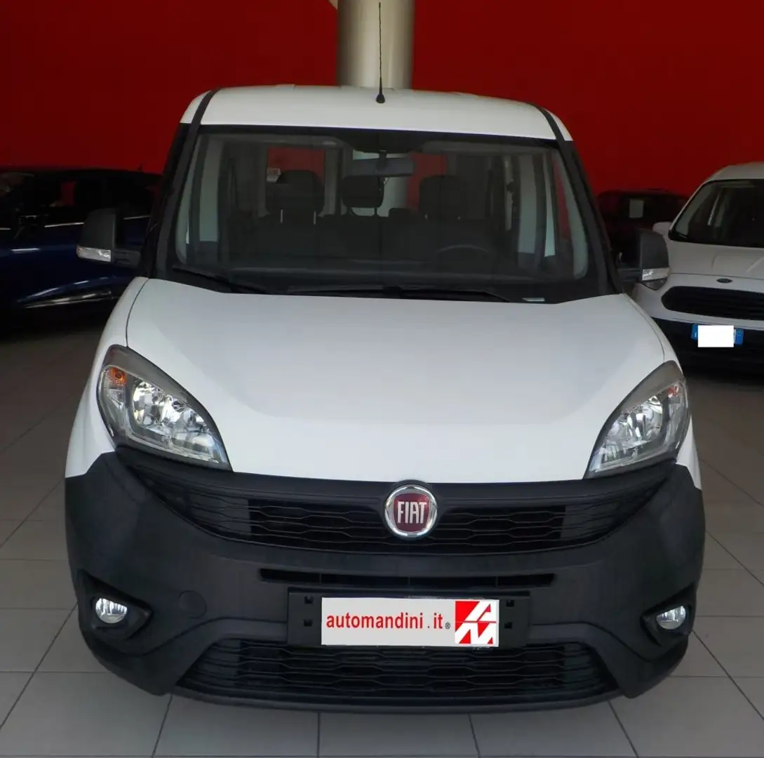 Fiat Doblo' 1.3 MJT 95 Euro 6 Autocarro 5 posti (+Iva) Weiß - 2