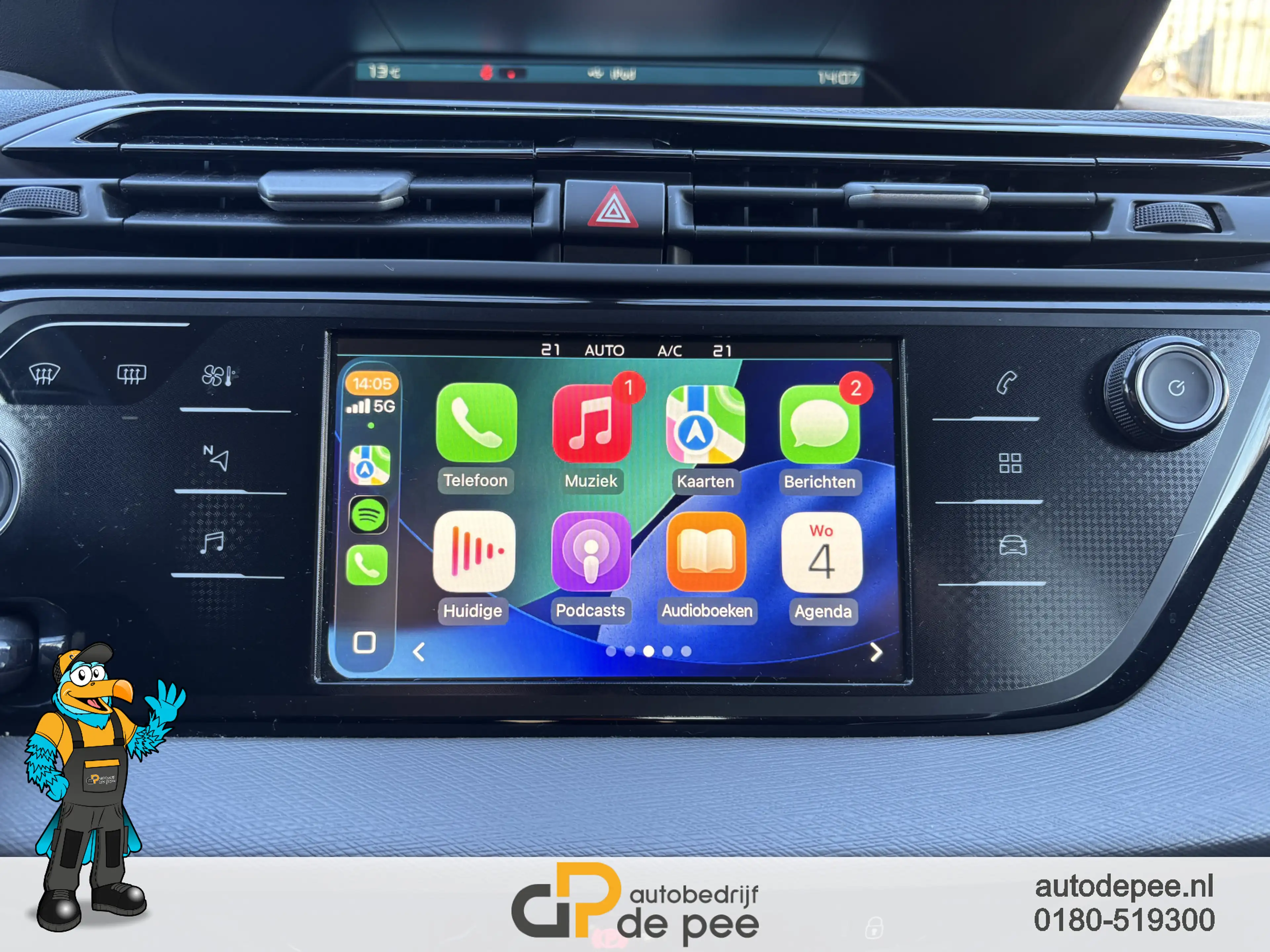 Citroen Grand C4 SpaceTourer 1.2 PureTech Business GARANTIE/CARPLAY/7-PERS/CLIM — photo 11