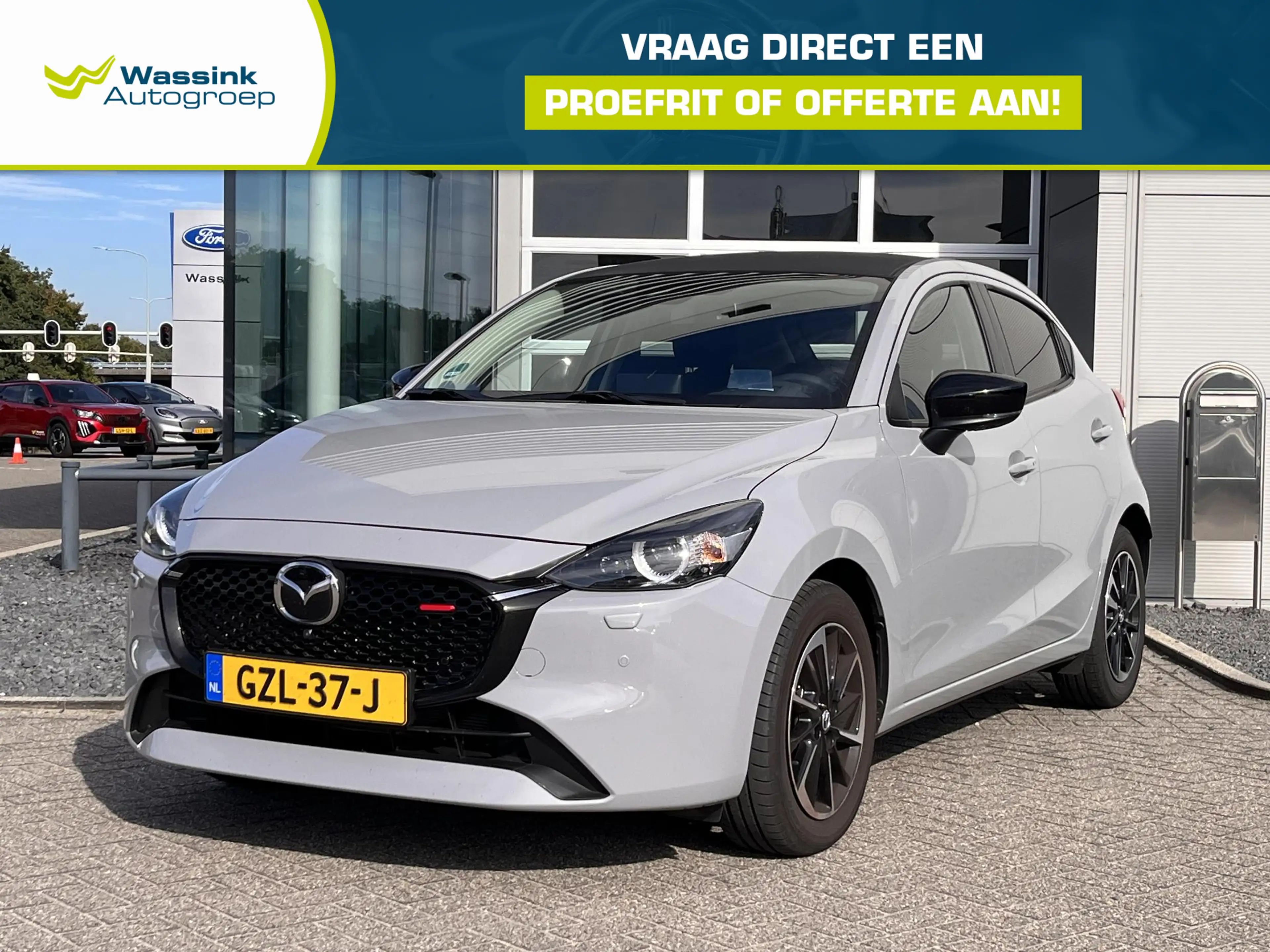 Mazda 2 1.5 e-SkyActiv-G 90 Homura Aka Navigatie | 360 cam