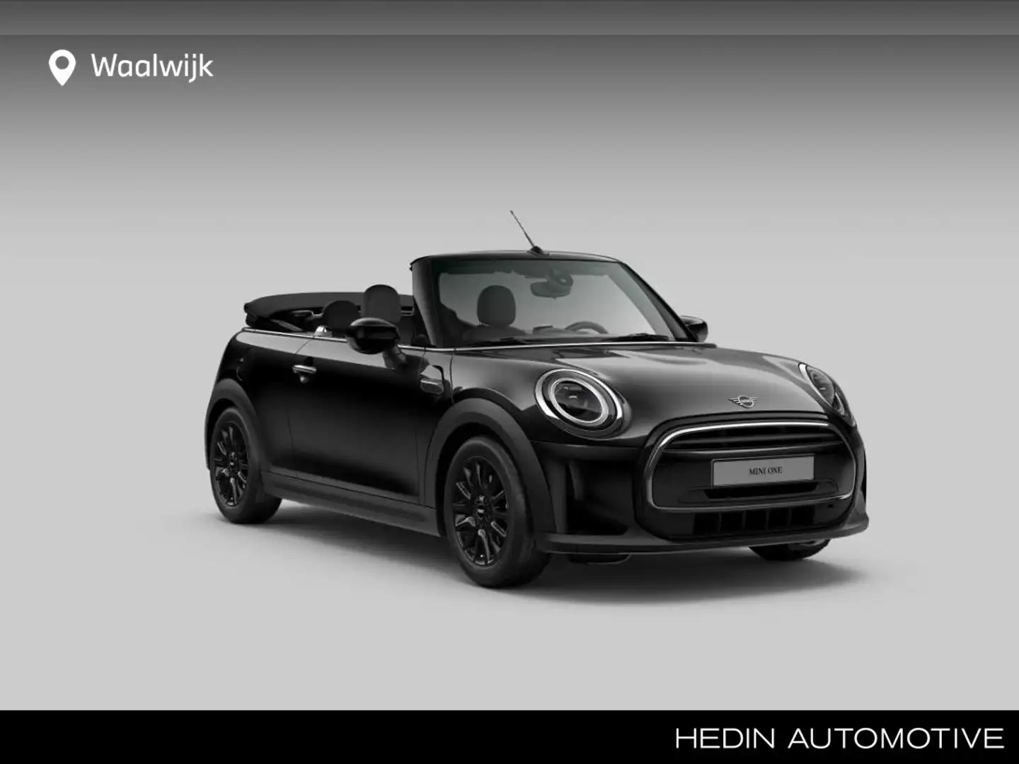 MINI One Cabrio Mini 1.5 Essential Zwart - 1