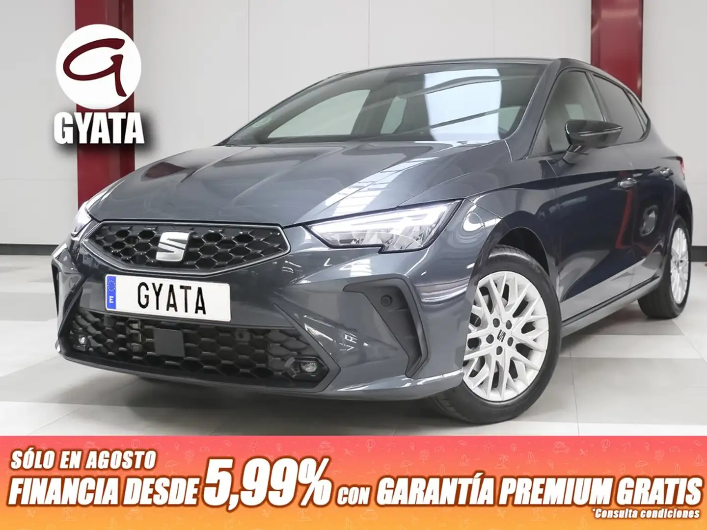 SEAT Ibiza 1.0 TSI S&S FR 85kW Gris - 1