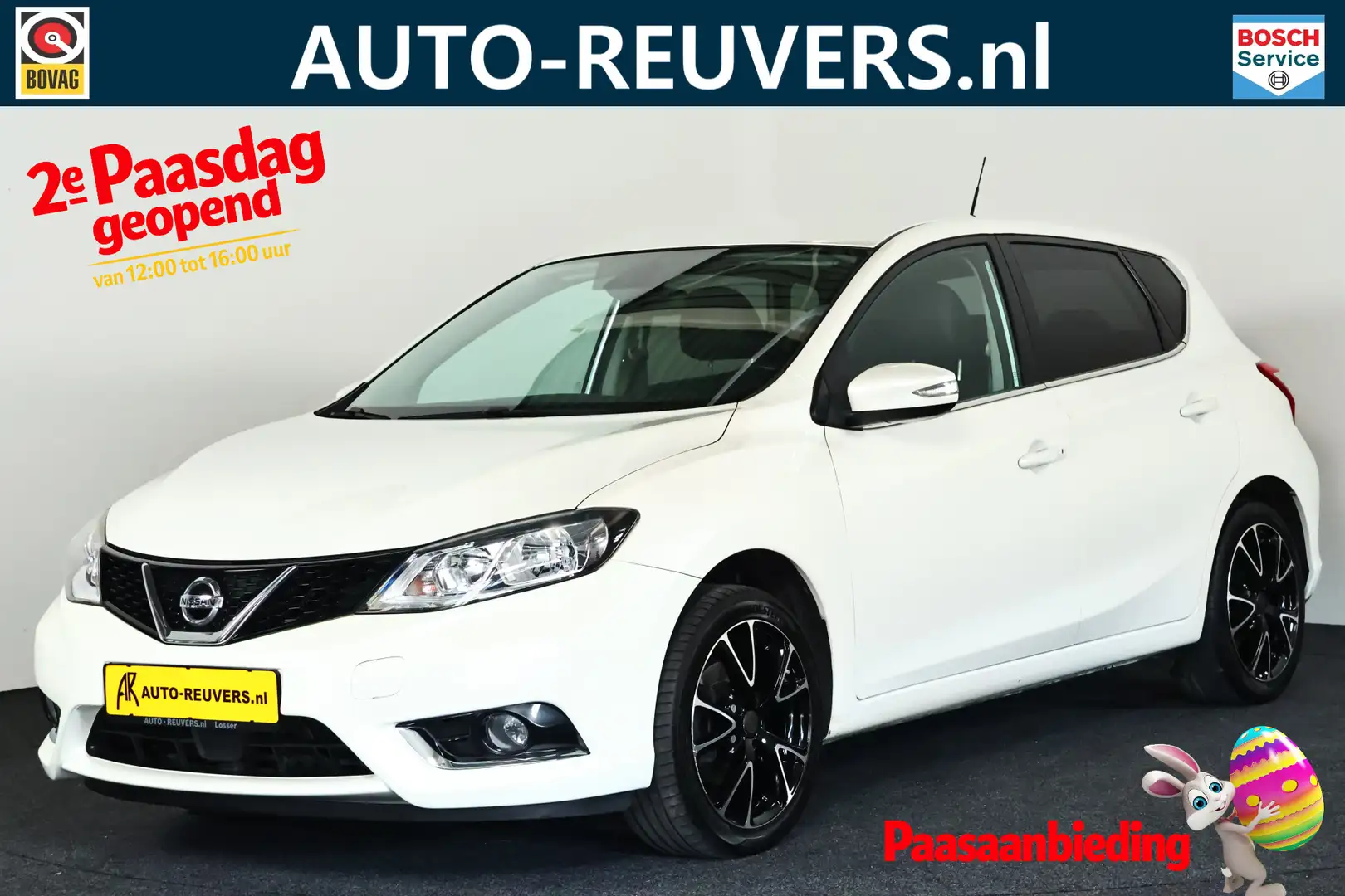 Nissan Pulsar 1.2 DIG-T N-Connecta / Navi / Trekhaak / Cam / Sto Blanco - 1