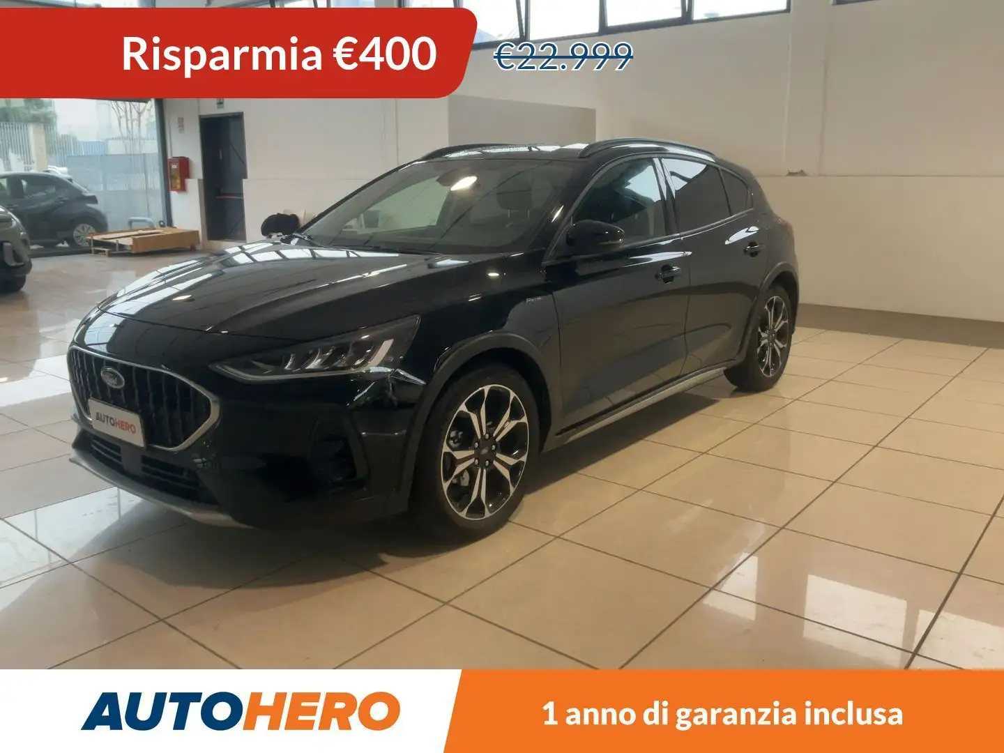 Ford Focus 1.0 EcoBoost Mild-Hybrid Active Vignale Nero - 1