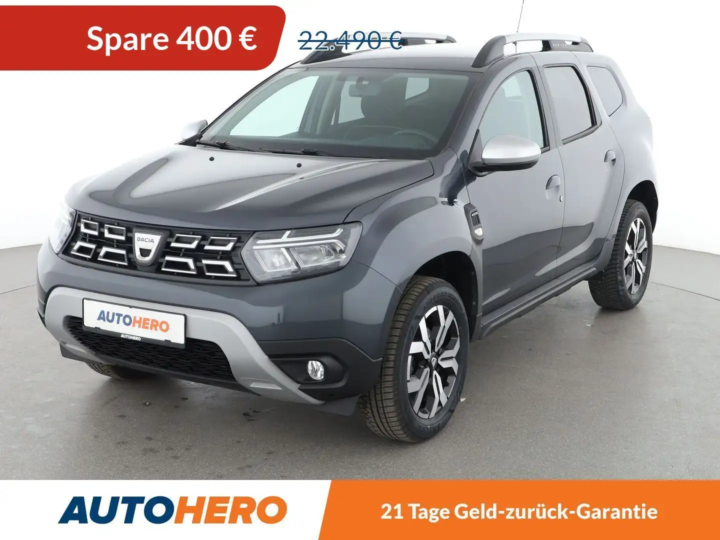 Dacia Duster 1.5 Blue dCi Prestige 4x4*NAVI*TEMPO*CAM*PDC*KLIMA Grau - 1