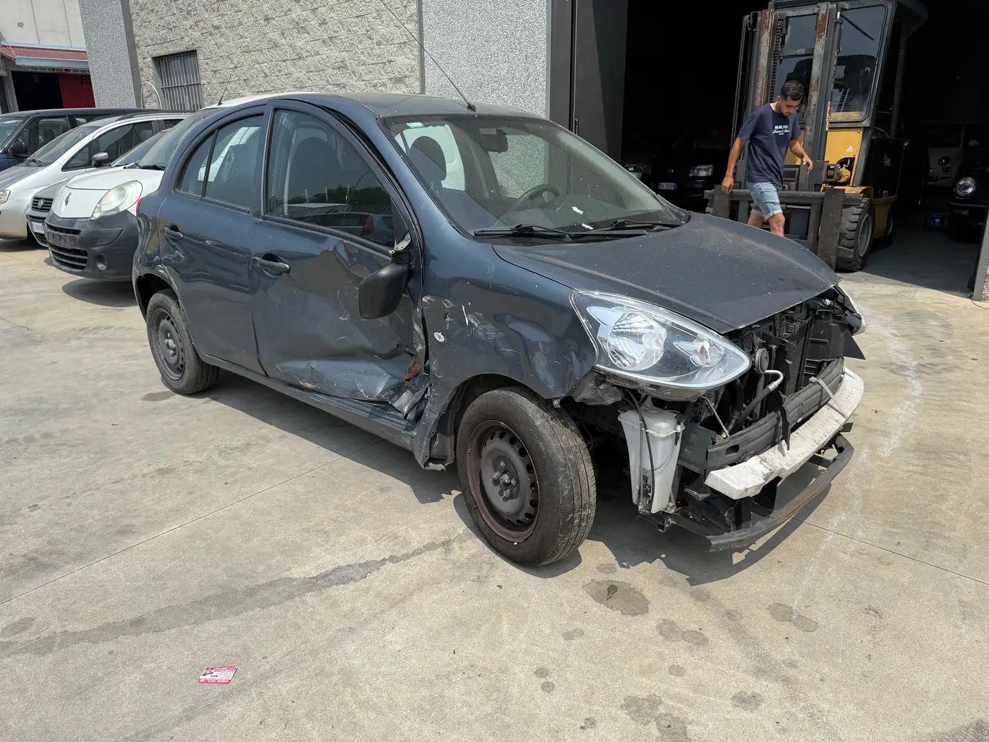 Nissan Micra Micra 1.2 Tekna E6 Grigio - 1