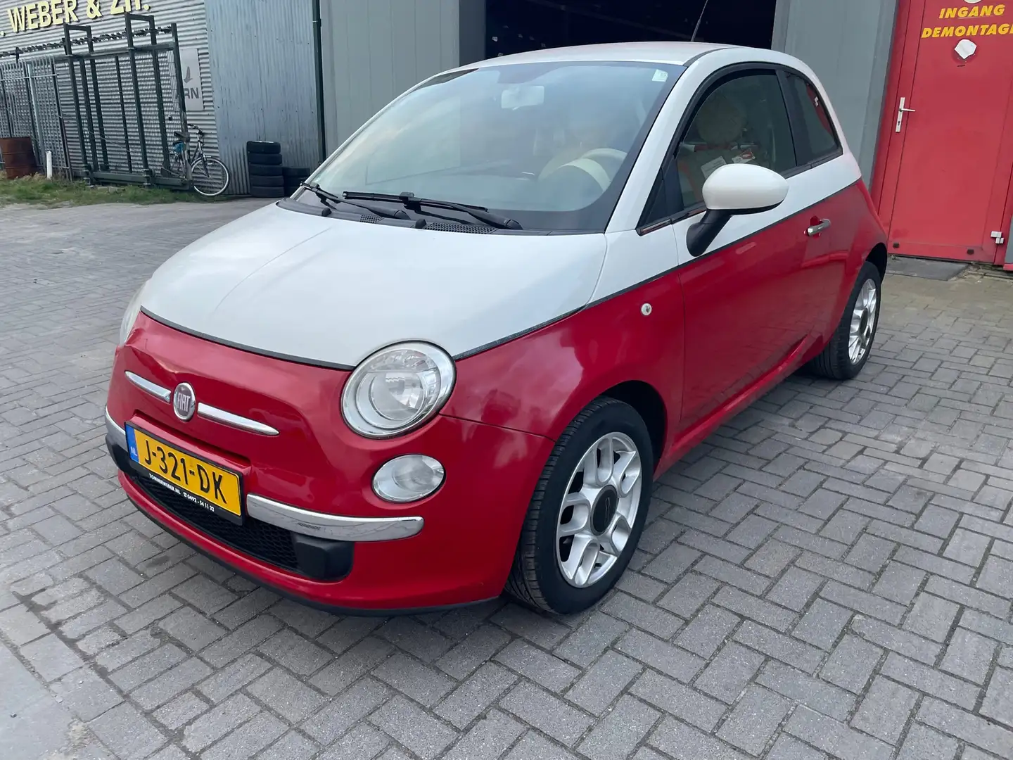 Fiat 500 1.2 Pop Blanc - 1