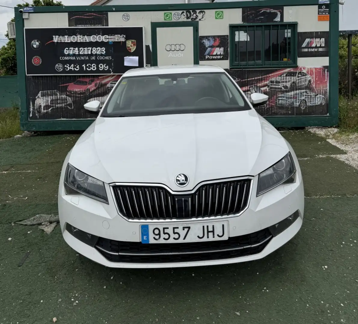 Skoda Superb 2.0TDI Ambition DSG 110kW Blanc - 1