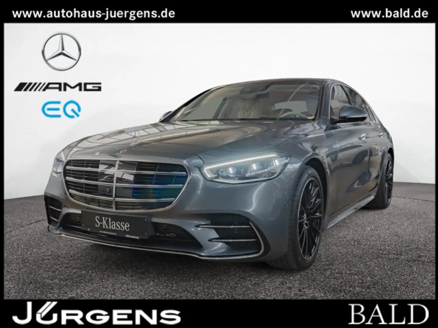 Mercedes-Benz S 350 d 4M AMG-Sport/Pano/Burm/HUD/Airm/Distr Grau - 1