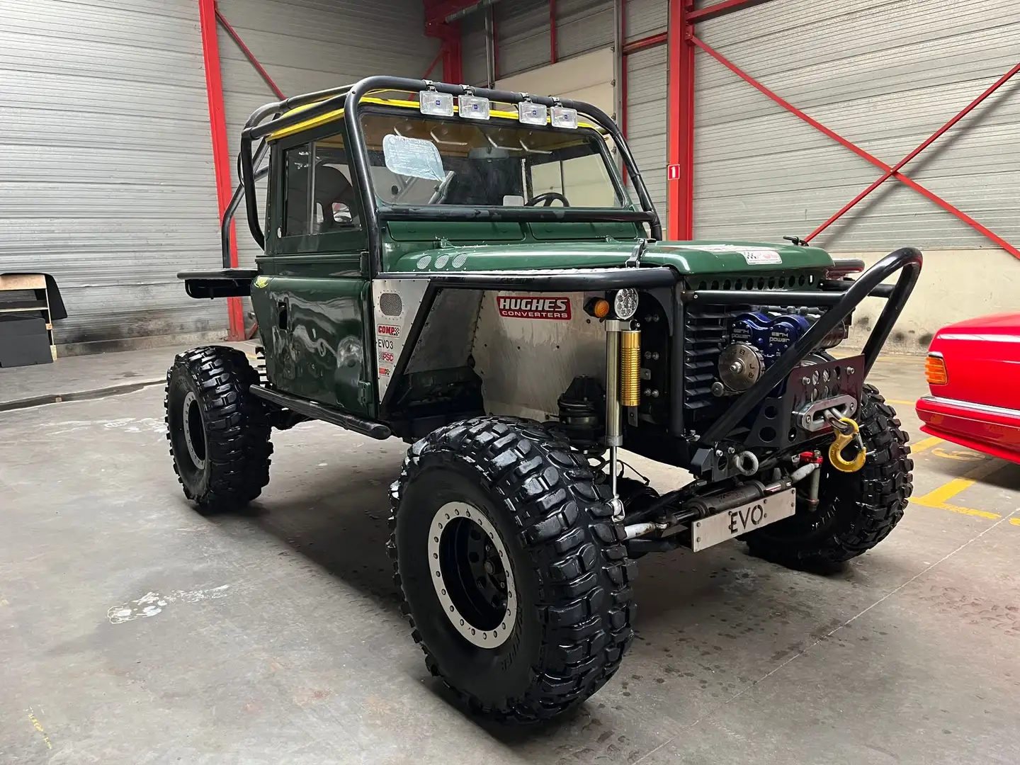 Land Rover Defender 6.2L     Unique !! Groen - 2