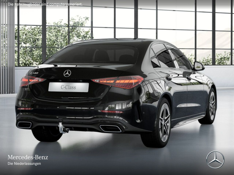 Mercedes-Benz C 180 AMG+NIGHT+PANO+AHK+LED+KAMERA+TOTW+KEYLESS — photo 5