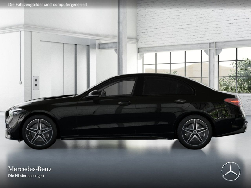 Mercedes-Benz C 180 AMG+NIGHT+PANO+AHK+LED+KAMERA+TOTW+KEYLESS — photo 6