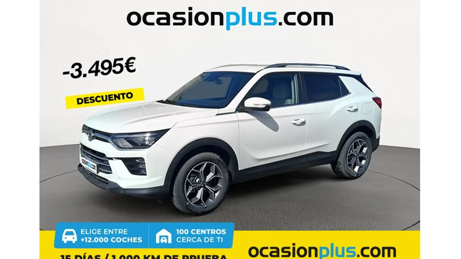 SsangYong Korando G15 Urban Plus 4x2 Aut. Wit - 1