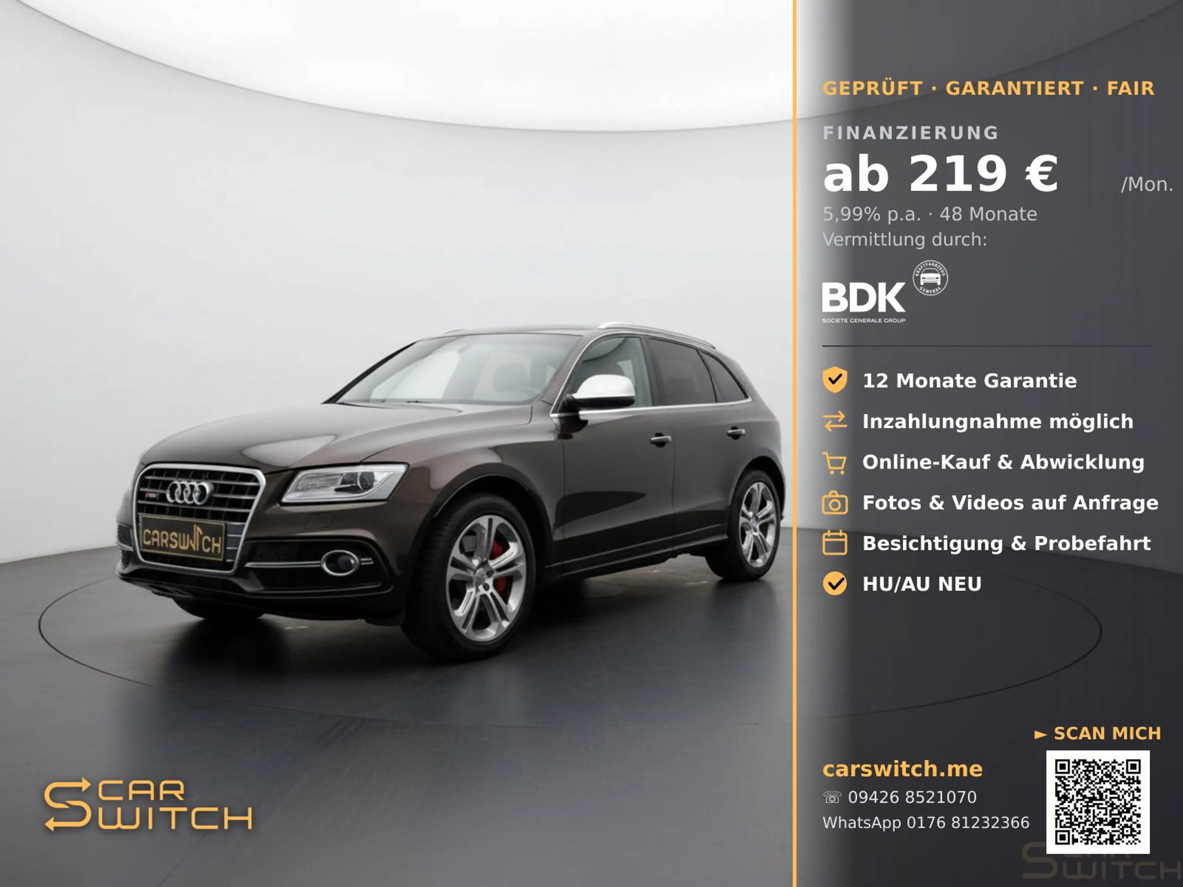 Audi SQ5 3.0 TDI competition quattro Sound,eHeckl