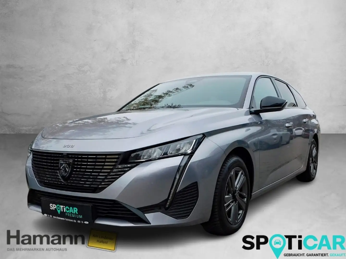Peugeot 308 SW Allure 1.2 PureTech Automatik Navi 2x Kamera Ga Grau - 1