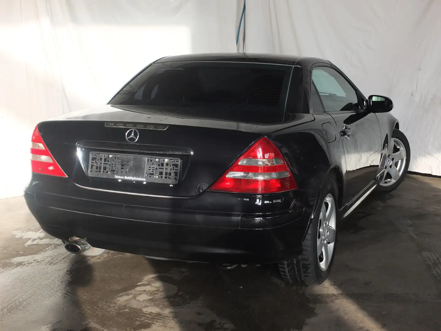 Mercedes-Benz SLK 200 K AUTOM KLIMAANLAGE LEDER SITZHEIZUNG Negru - 2